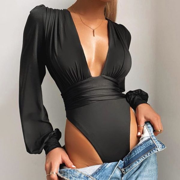 Articat-preto-profundo-decote-em-v-bodysuit-feminino-sexy-puff-manga-bodycon-macac-o-s-lido