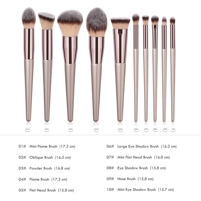 10pcs makeup brush set 06