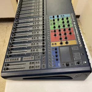 Soundcraft si expressão 3 console digital misturador digital com caixa